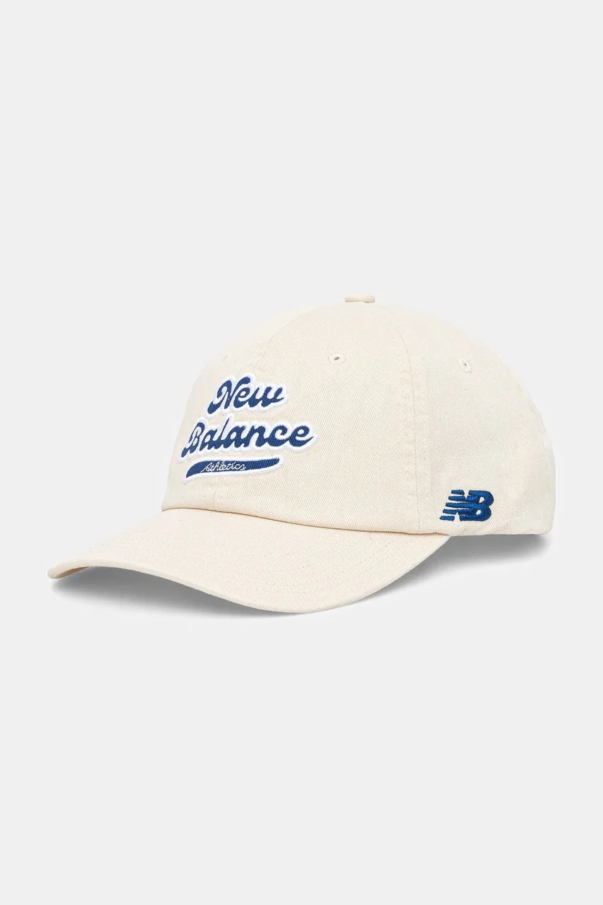 New Balance Памучна шапка с козирка