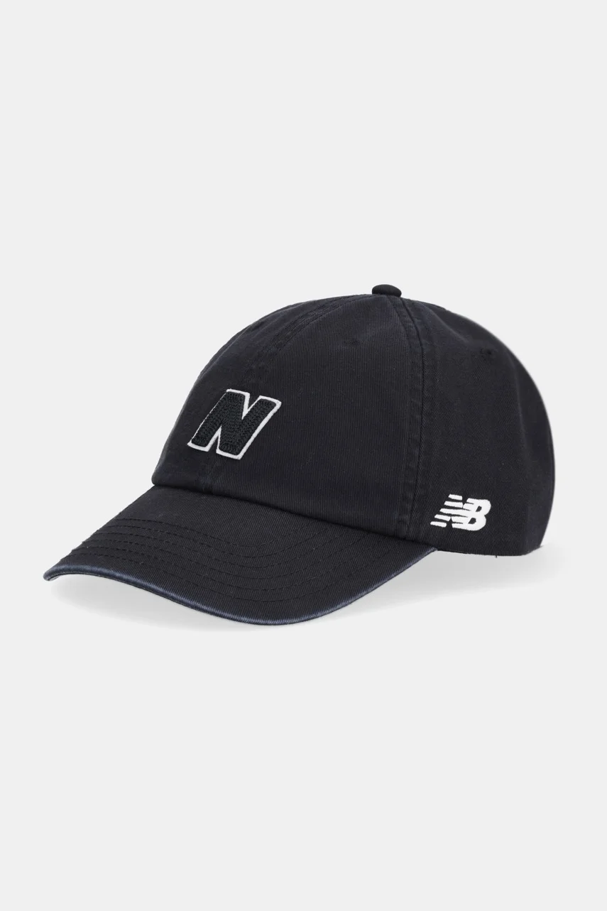 New Balance Памучна шапка с козирка
