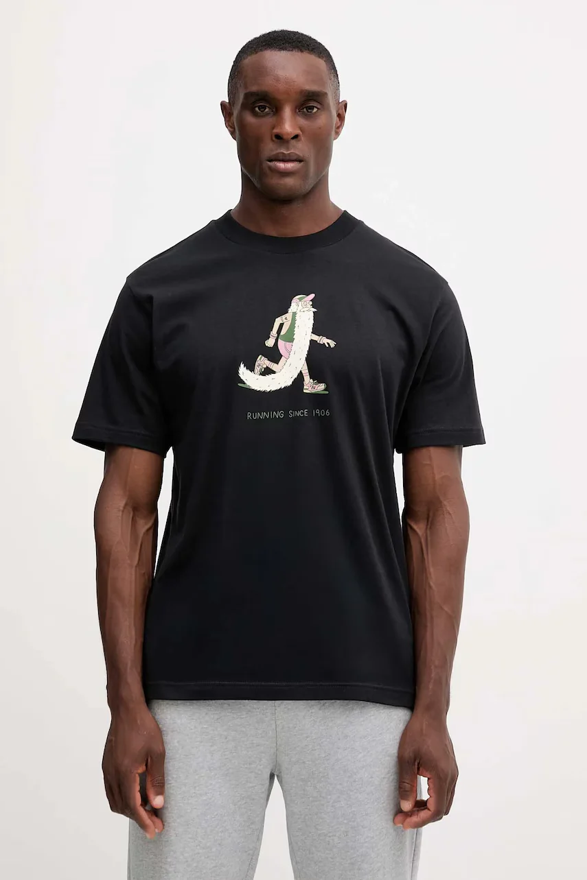 New Balance Памучна тениска