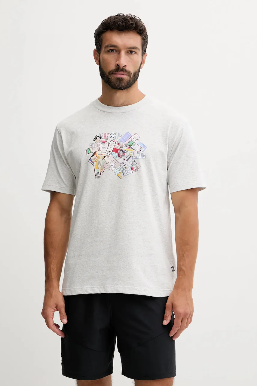 New Balance Памучна тениска