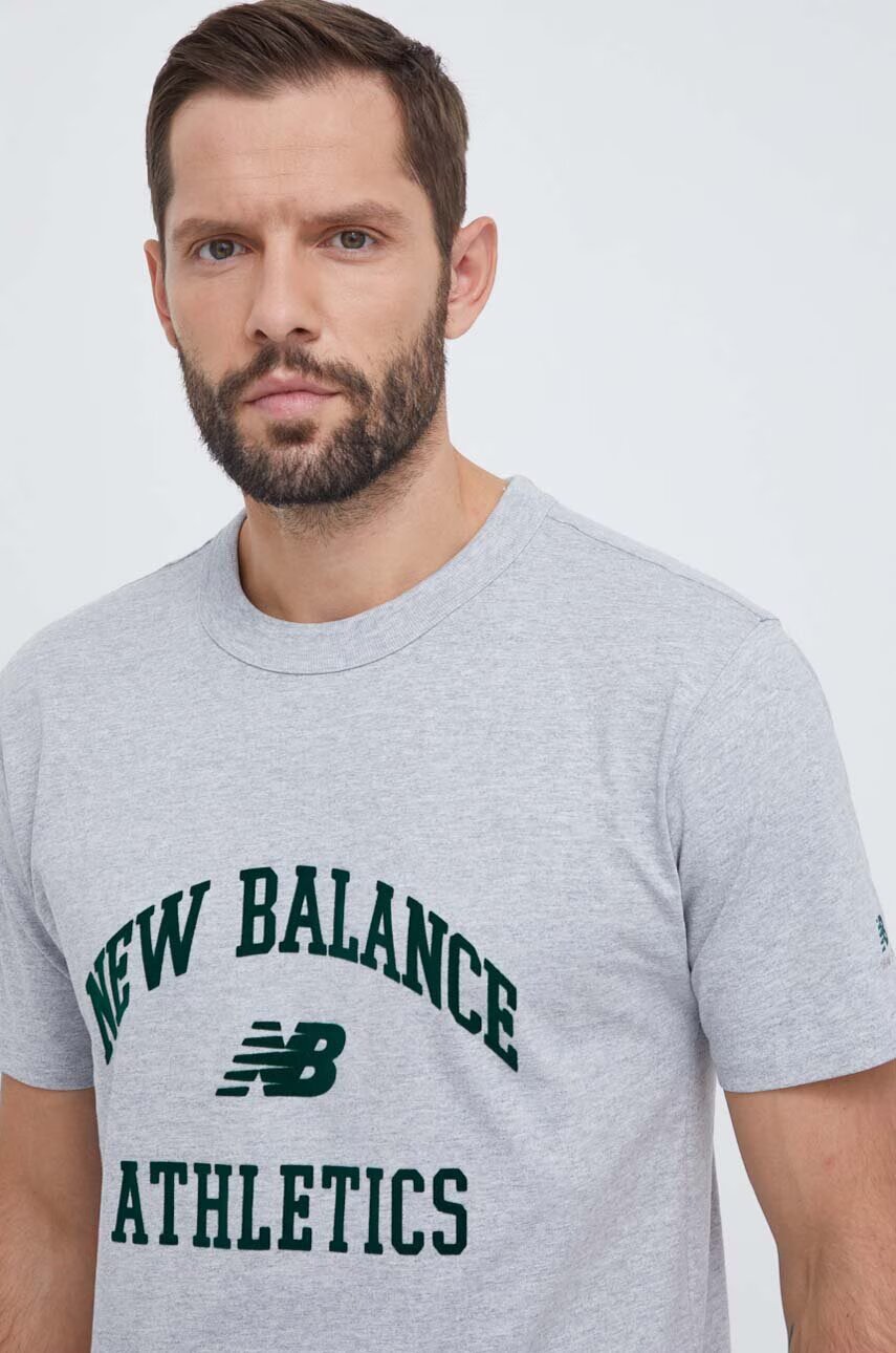 New Balance Памучна тениска