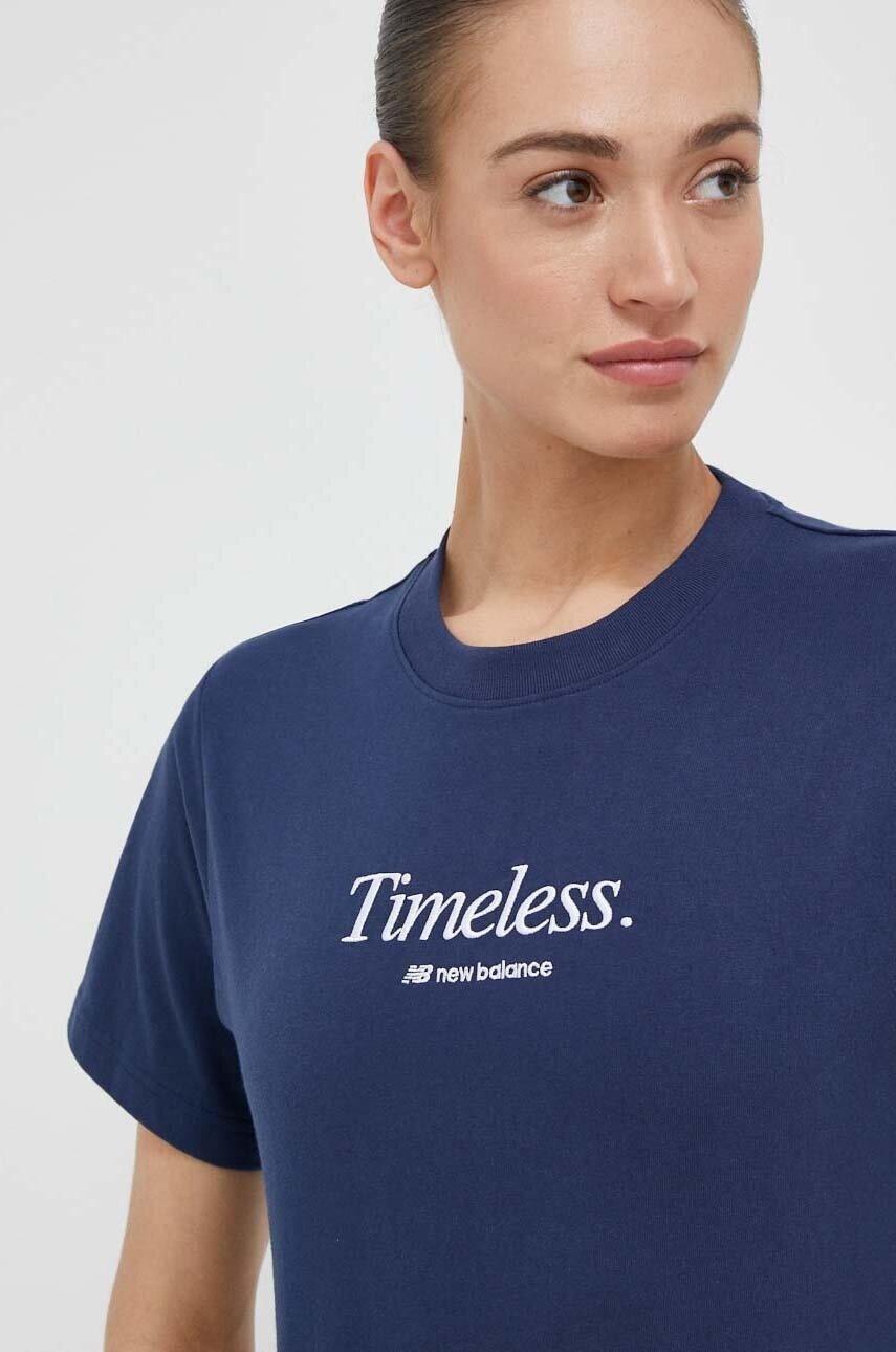 New Balance Памучна тениска