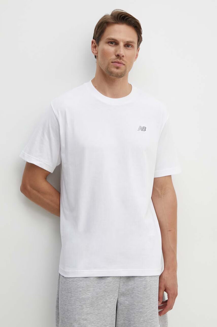 New Balance Памучна тениска Small Logo