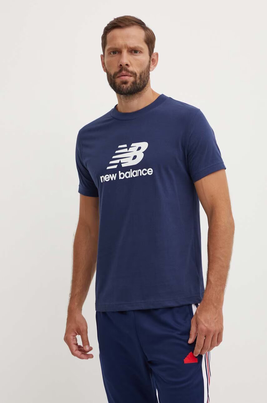 New Balance Памучна тениска Sport Essentials