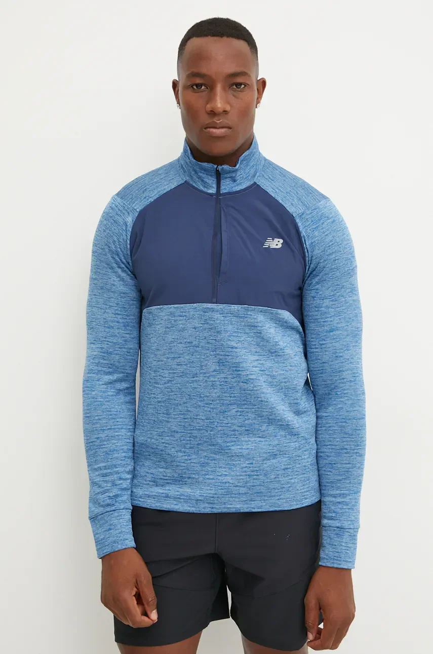 New Balance Суичър за джогинг Athletics Heat Grid