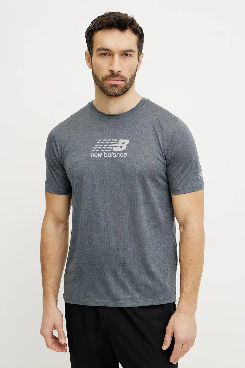 New Balance Тениска за бягане Athletics Graphic