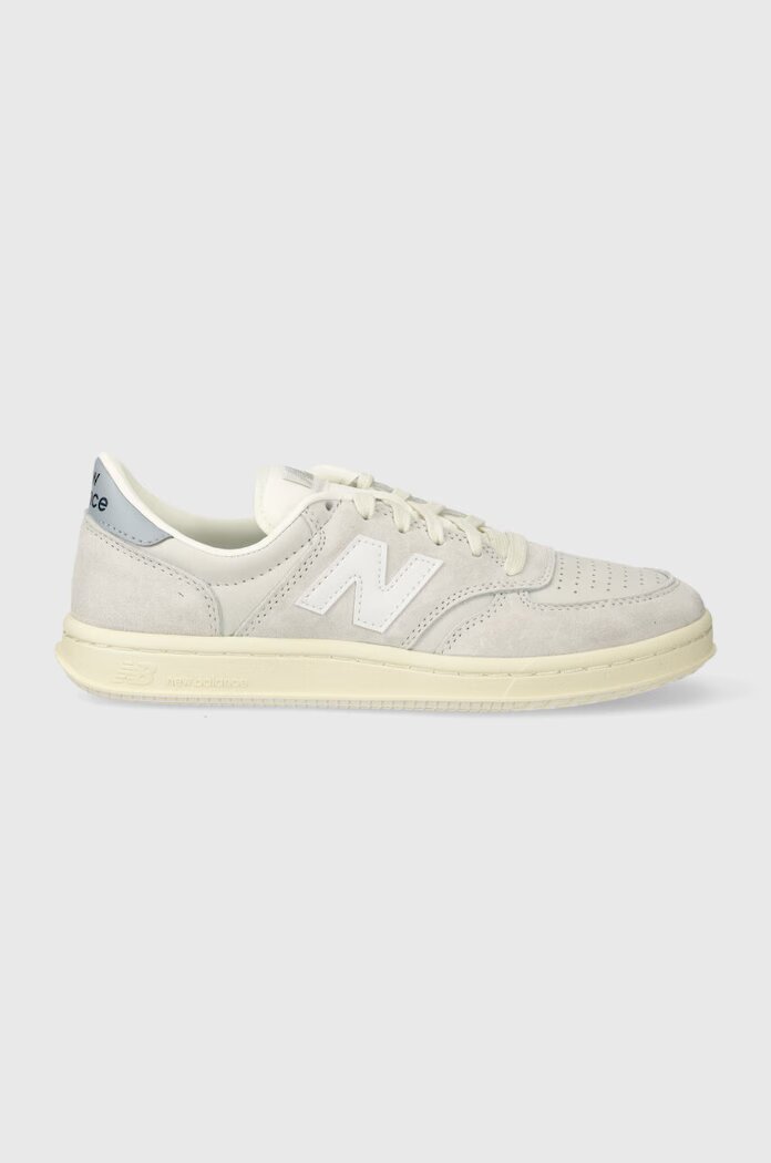 New Balance Велурени маратонки 500 в сиво CT500AG