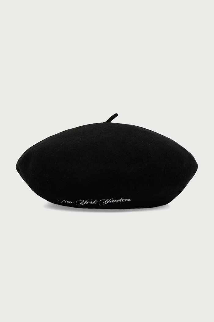 New Era барета от вълна WOOL SCRIPT черна 60915736