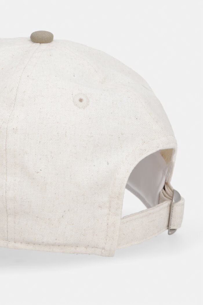 New Era бейзболна шапка с лен NE LINEN 920 бежова 60856293
