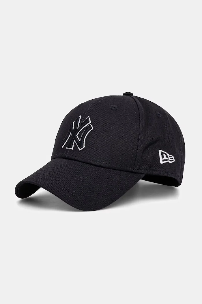 New Era Памучна шапка с козирка OUTLINE 9FORTY® в тъмносиньо 60675523