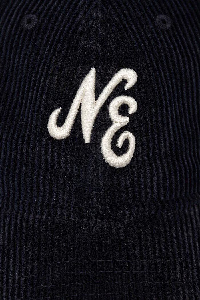 New Era Памучна шапка с козирка WASHED CORD 9TWENTY® в тъмносиньо 60771798