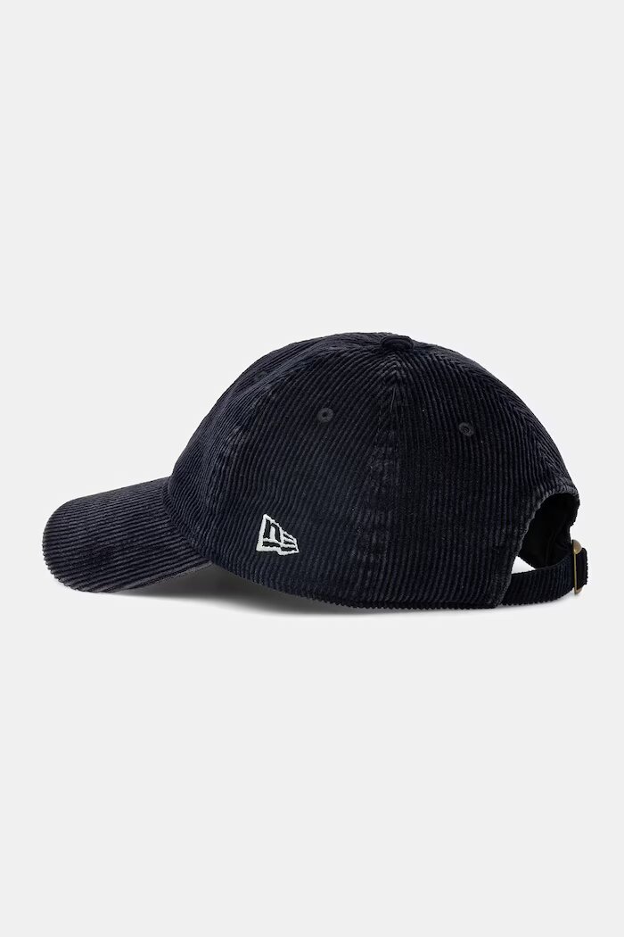New Era Памучна шапка с козирка WASHED CORD 9TWENTY® в тъмносиньо 60771798