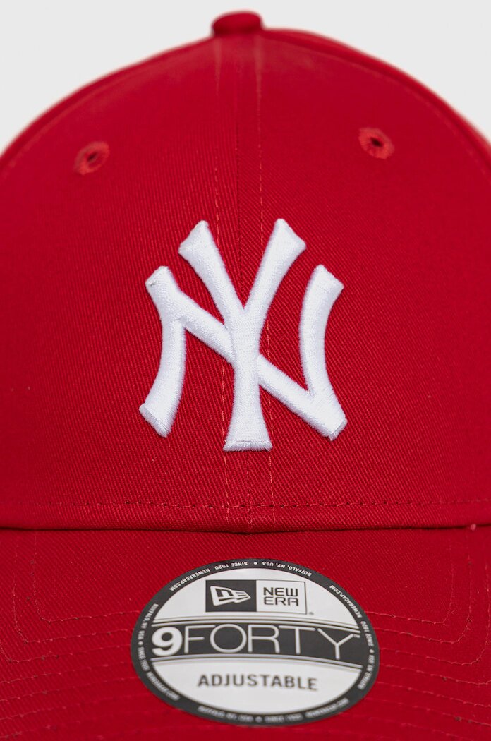 New Era Шапка LEAGUE ESSENTIAL 9FORTY® в червено с апликация 10531938