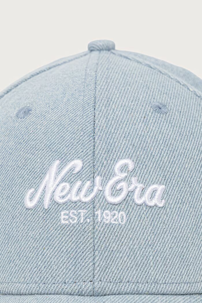 New Era шапка с козирка от деним DENIM 9FORTY® синя 60915751