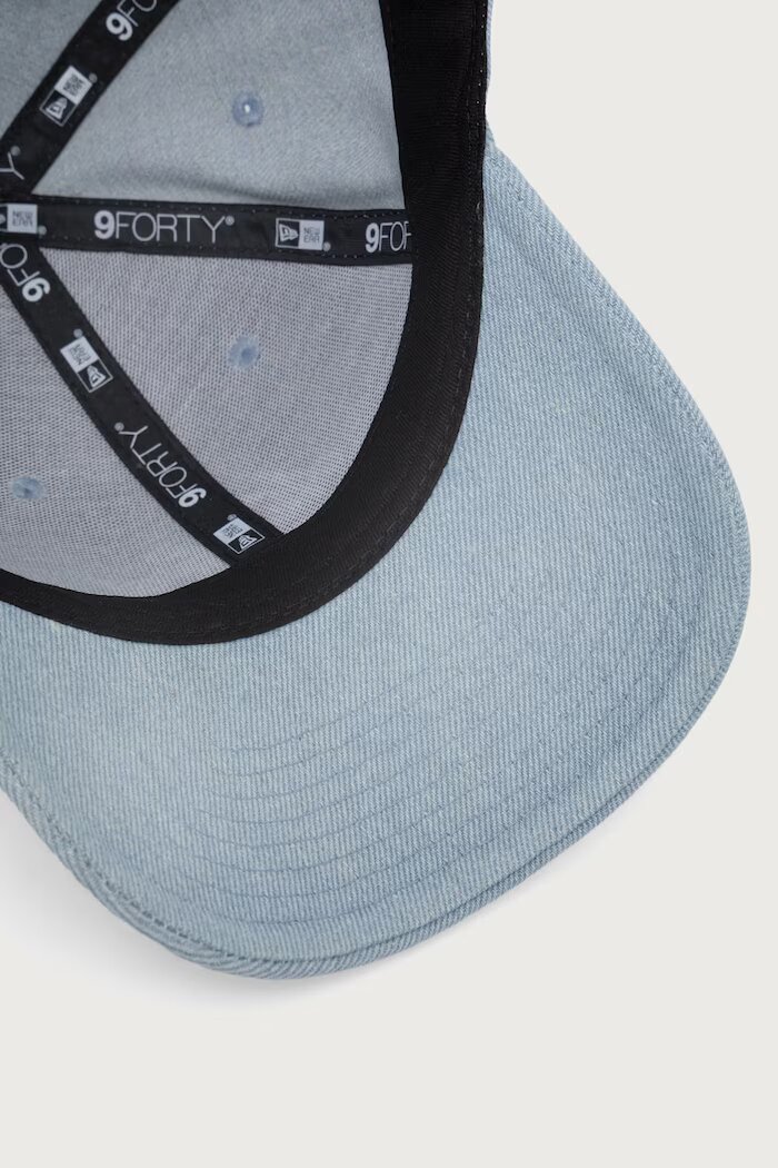 New Era шапка с козирка от деним DENIM 9FORTY® синя 60915751