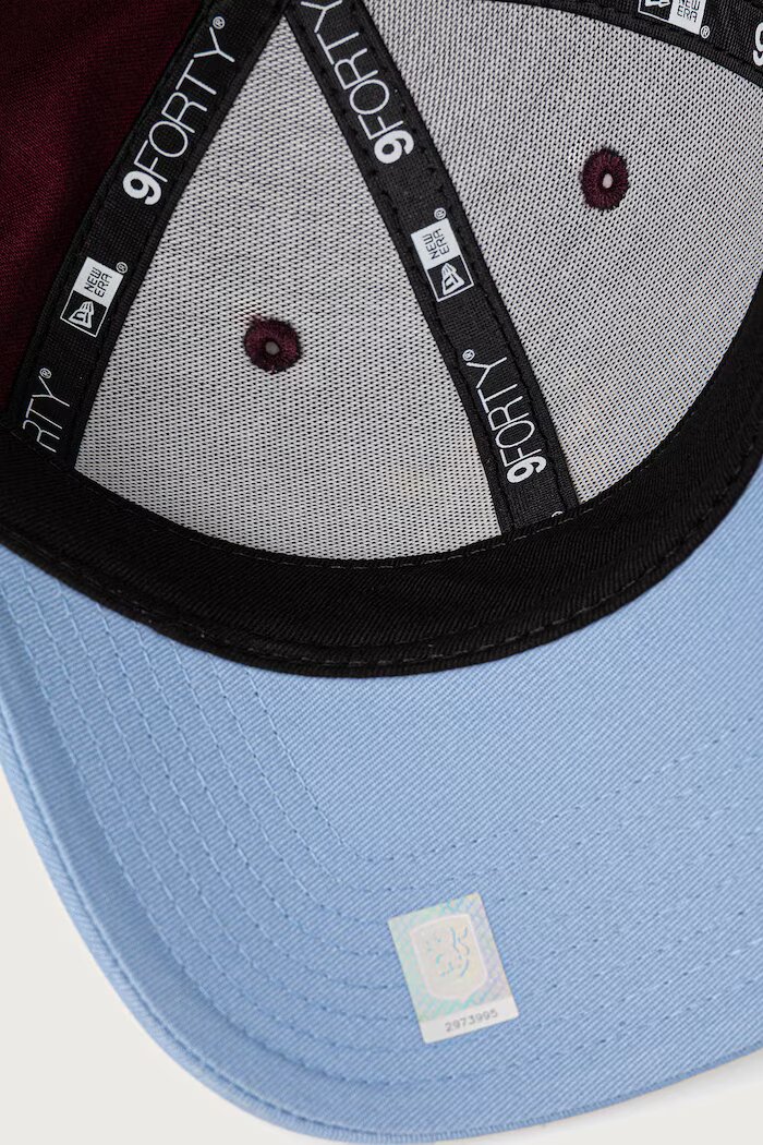 New Era шапка с козирка от памук 9FORTY® ASTON VILLA FC бордо 60897597