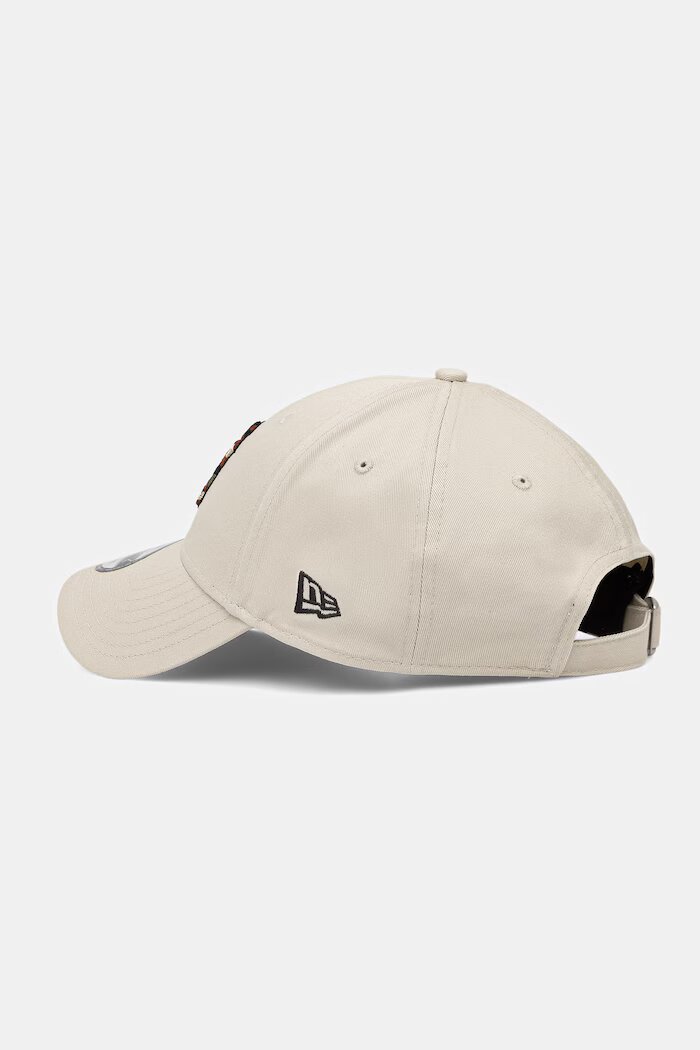 New Era шапка с козирка от памук CAMO INFILL 9FORTY® бежова 60771850