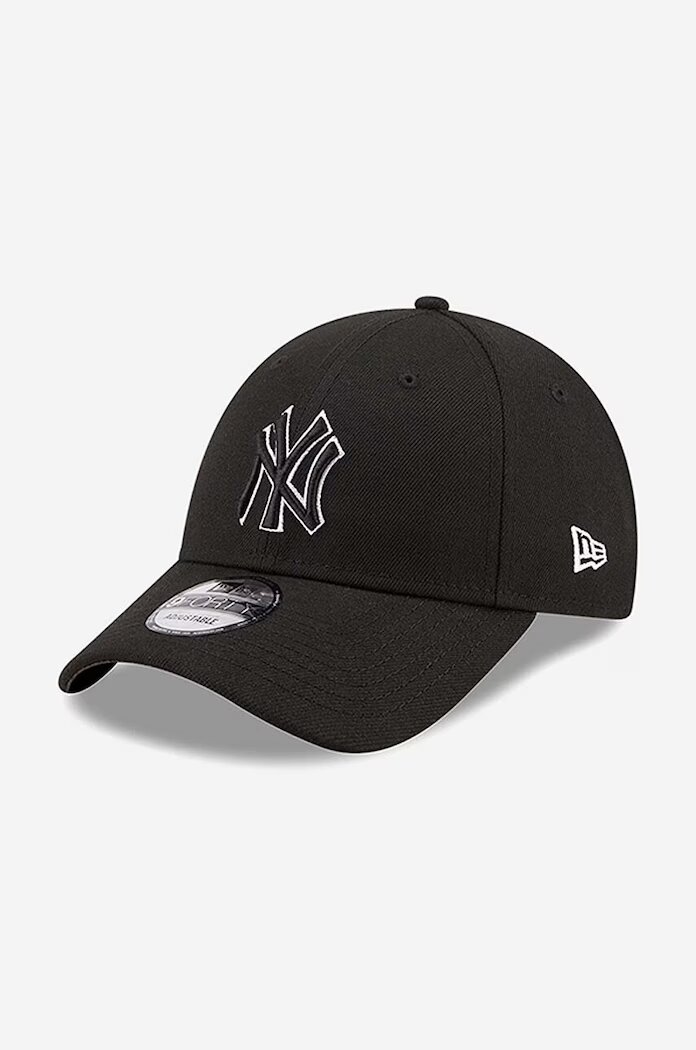 New Era Шапка с козирка OUTLINE 9FORTY® в черно с апликация 60184647