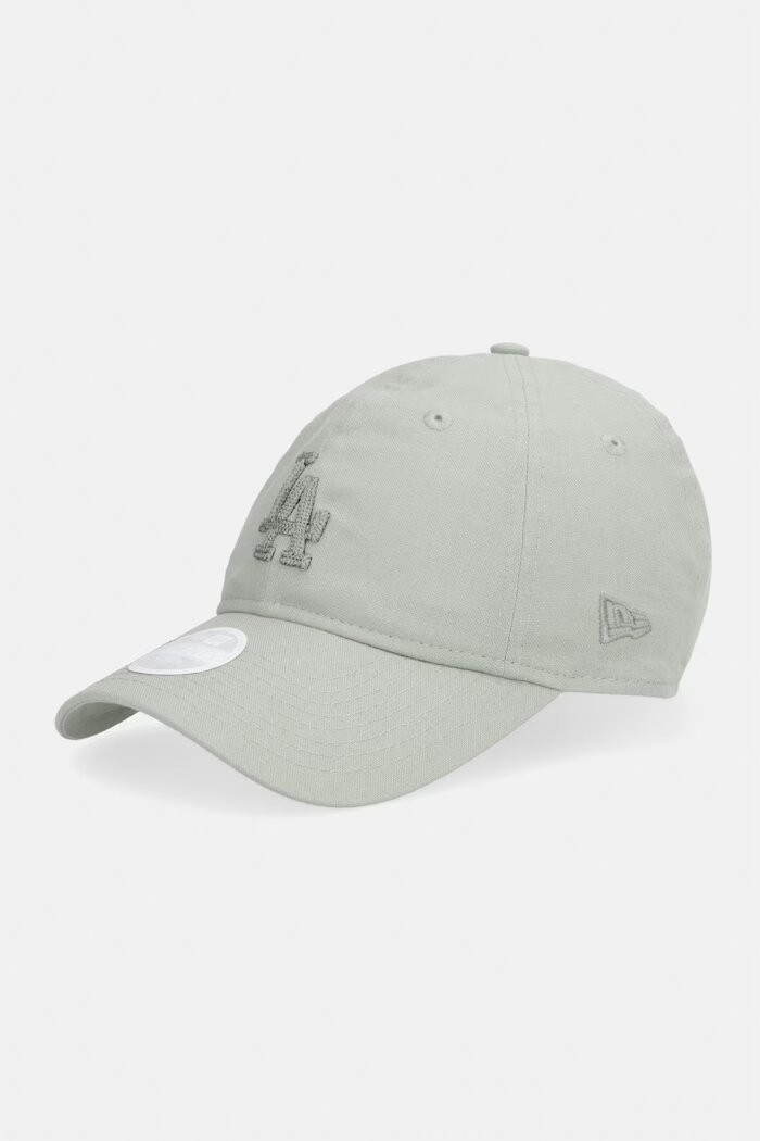 New Era шапка с козирка с лен MIDI LINEN 920 LA DODGERS зелена 60856288