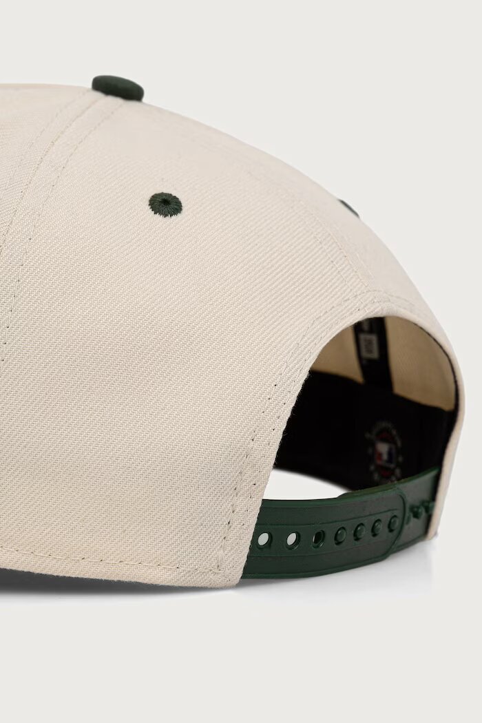 New Era шапка с козирка WORDMARK SUEDE E-FRAME бежова 60915996