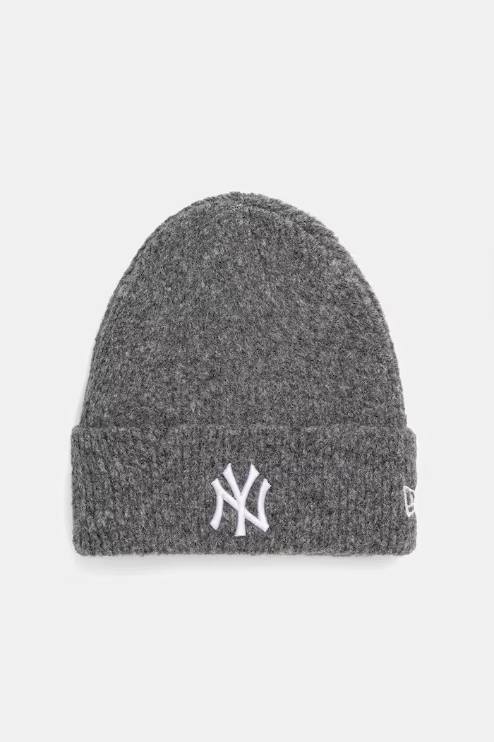 New Era Шапка с вълна WIDE CUFF в сиво 60580753