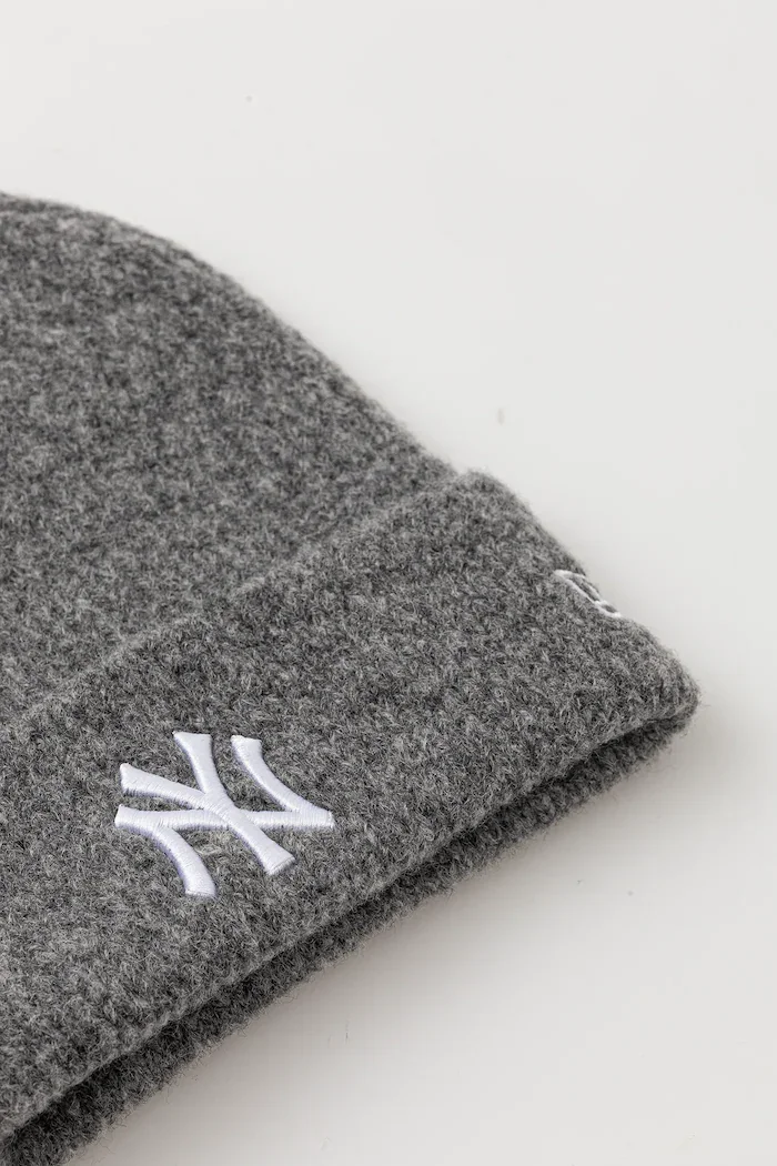 New Era Шапка с вълна WIDE CUFF в сиво 60580753