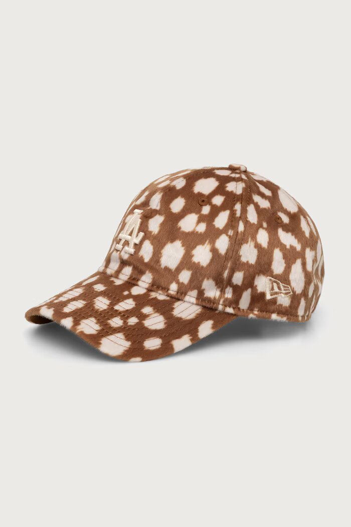 New Era шапка trucker ANIMAL PRINT 9TWENTY® кафява 60844105