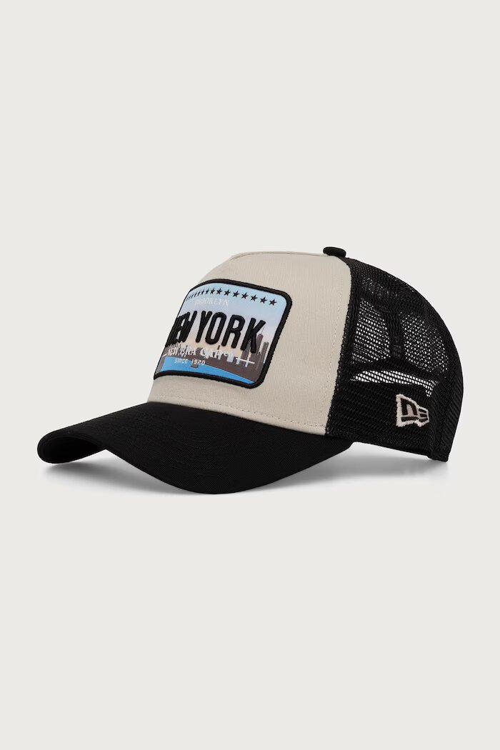 New Era шапка trucker LICENCE PLATE TRUCKER бежова 60915918