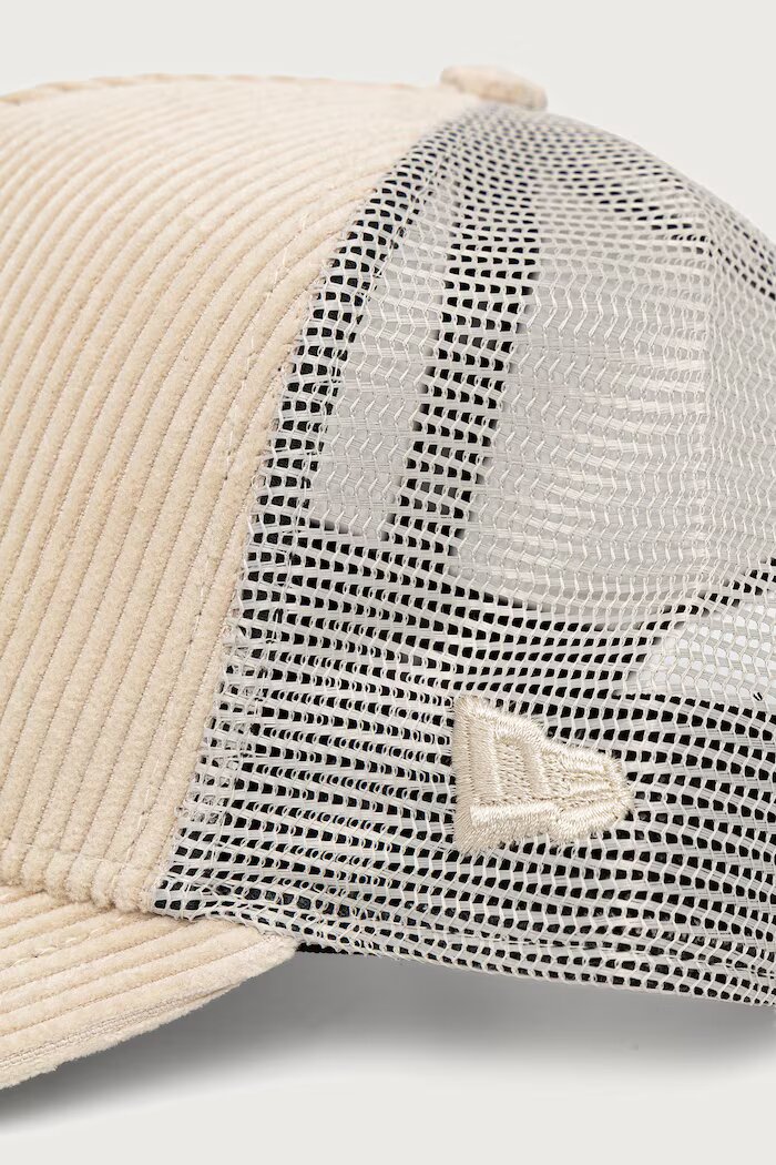 New Era шапка trucker от джинсова материя TONAL CORD TRUCKER бежова 60915925