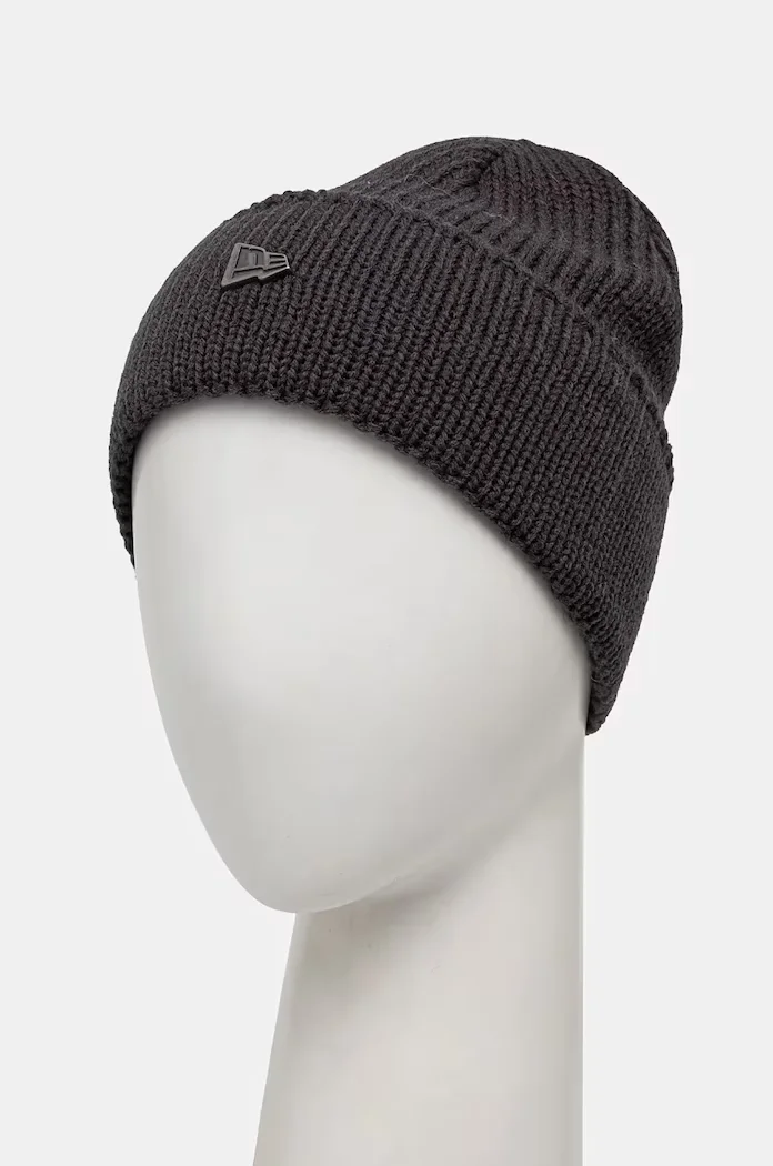 New Era Шапка в сиво с фина плетка 60565441