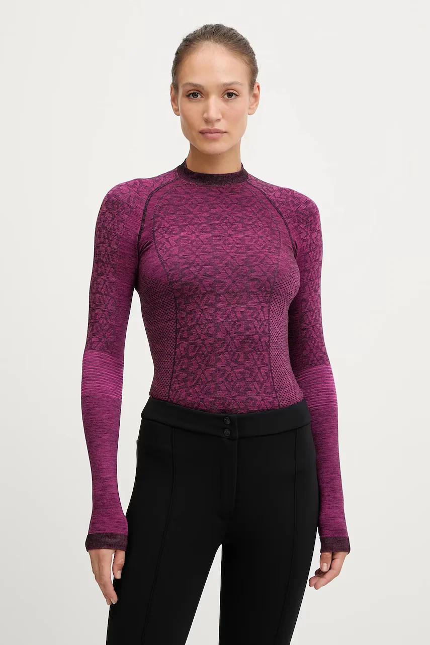 Newland Функционална блуза с дълги ръкави от вълна LADY ROUND NECK SW