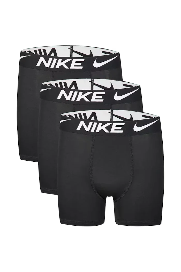 Nike боксерки за деца 3 броя черни 9N0844