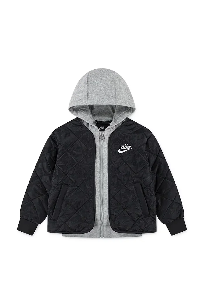 Nike капитонирано яке за деца черно 86N071