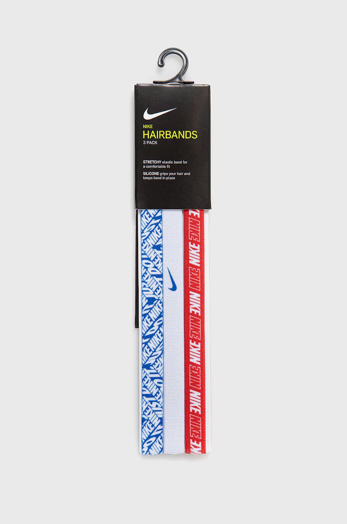 Nike Комплект спортни ленти (3 броя) в бяло