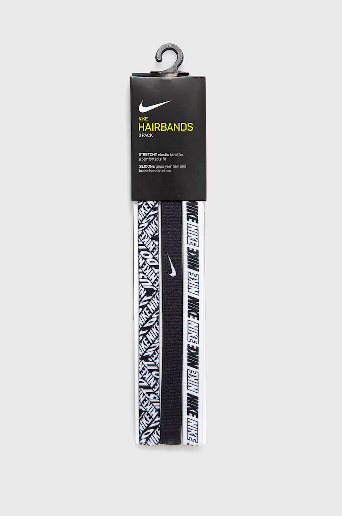 Nike Комплект спортни ленти (3 броя) в черно