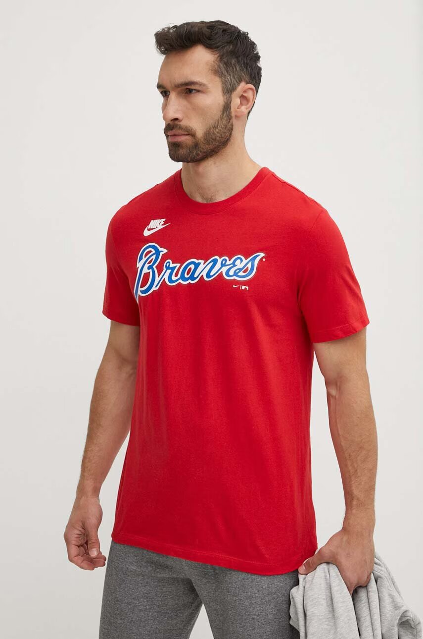 Nike Памучна тениска Atlanta Braves