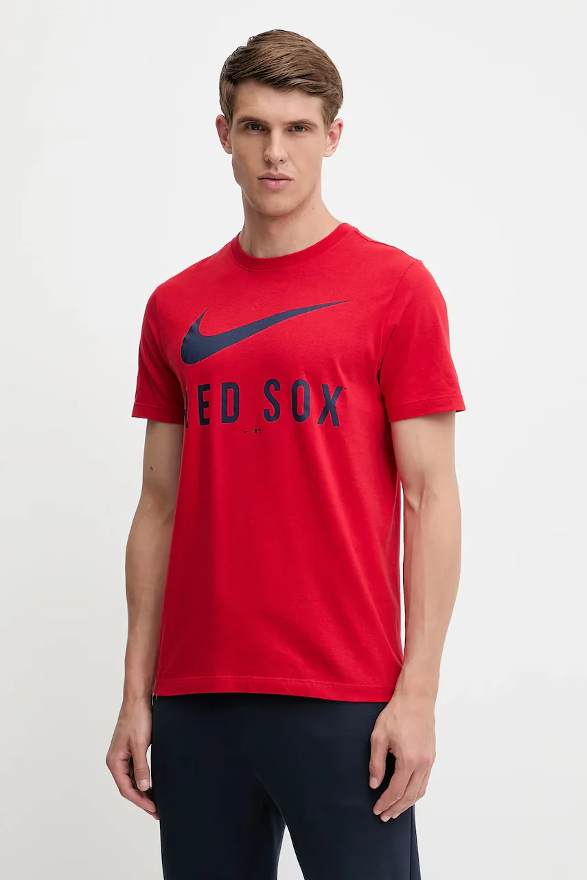 Nike Памучна тениска Boston Red Sox