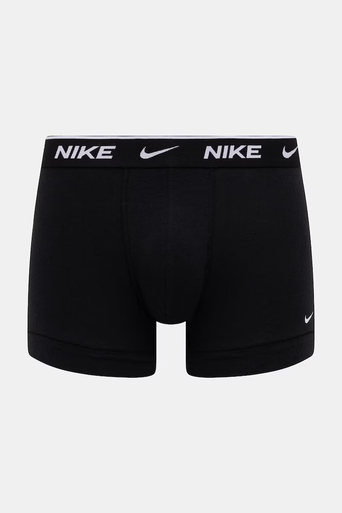 Nike прилепнали боксерки мъжки от памук с еластан 3 броя бели NQ00KE1284.XYO