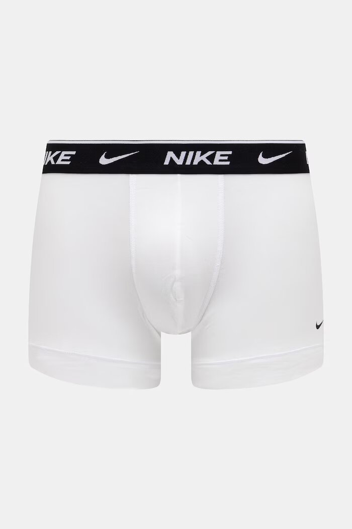 Nike прилепнали боксерки мъжки от памук с еластан 3 броя бели NQ00KE1284.XYO
