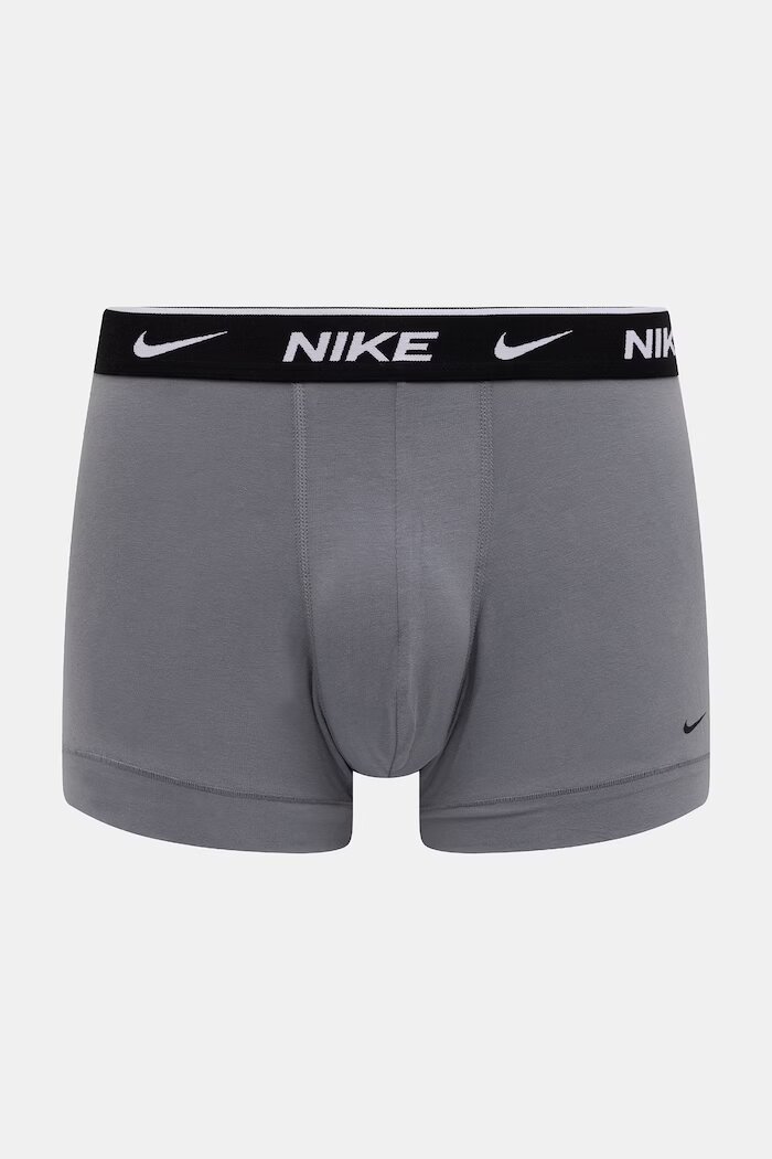 Nike прилепнали боксерки мъжки от памук с еластан 3 броя черни NQ00KE1284.2B4