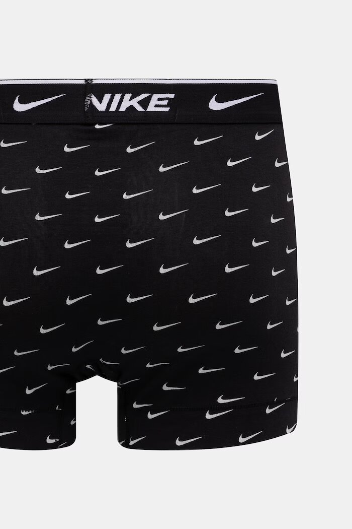 Nike прилепнали боксерки мъжки от памук с еластан 3 броя черни NQ00KE1284.2B4
