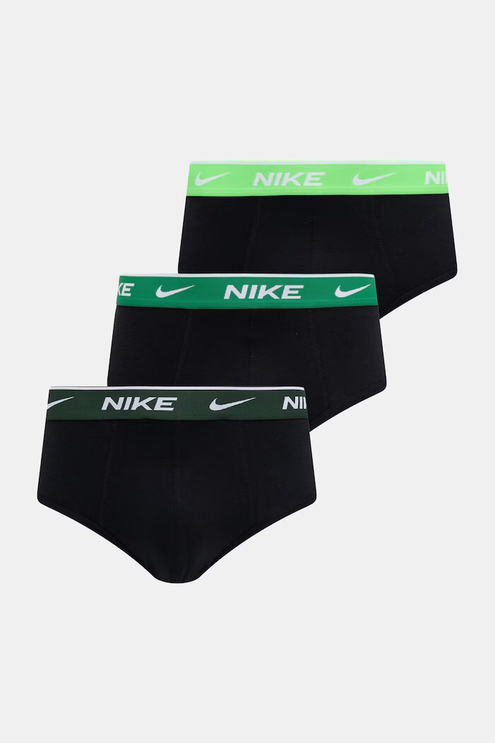 Nike слипове мъжки от памук с еластан 3 броя черни NQ00KE1283.065