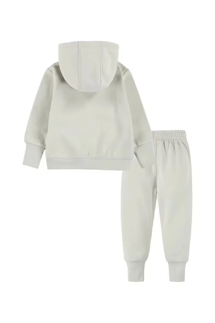 Nike спортен комплект анцуг за бебе от памук бял 66J456