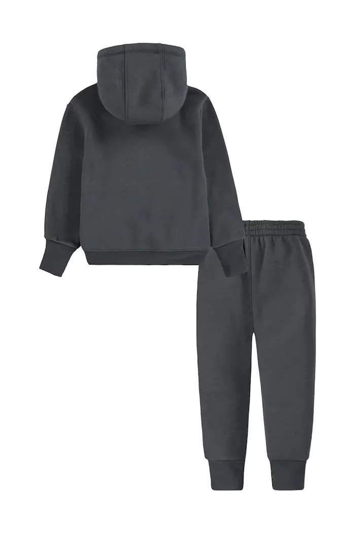 Nike спортен комплект анцуг за бебе от памук сив 66J456