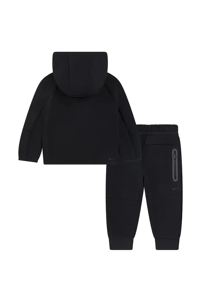 Nike спортен комплект анцуг за деца с памук черен 86M880