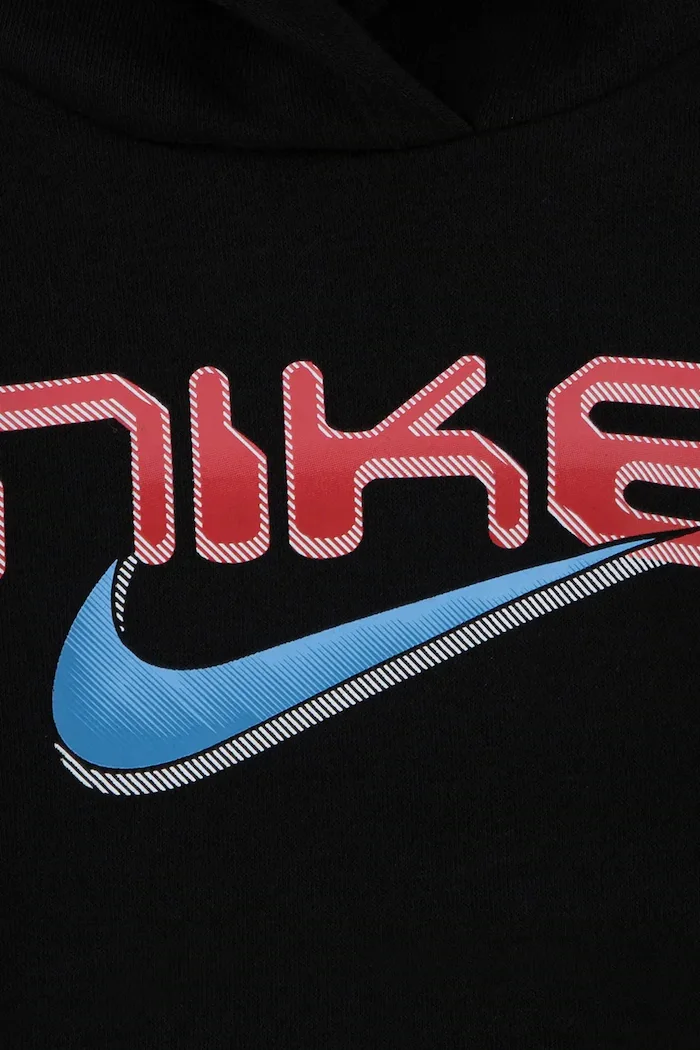 Nike спортен комплект анцуг за деца с памук черен 86P315