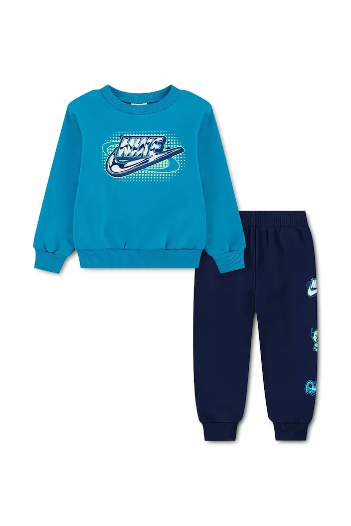 Nike спортен комплект анцуг за деца с памук син 86P205