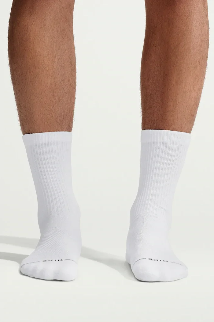 nike sportswear чорапи с памук Everyday Elevated 3-pack бели IH8633.901