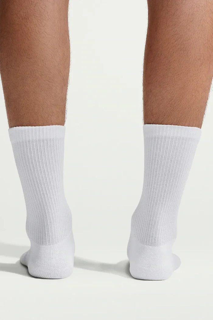 nike sportswear чорапи с памук Everyday Elevated 3-pack бели IH8633.901