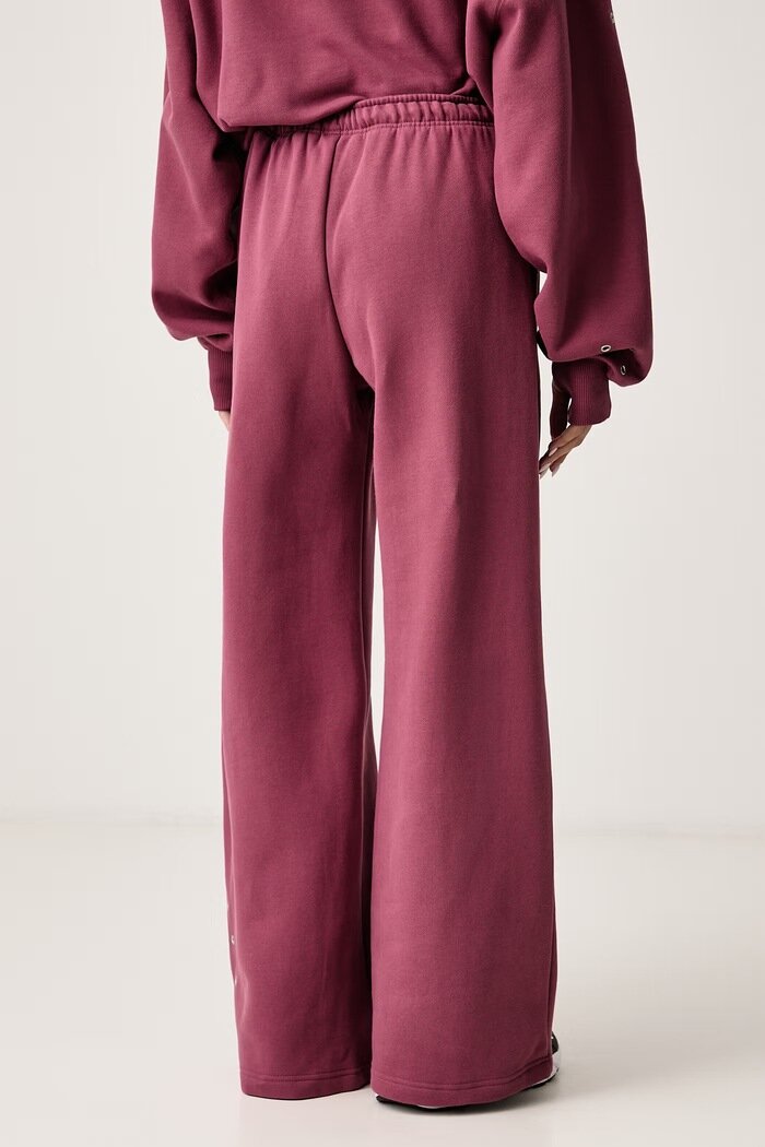 nike sportswear спортен панталон дамски с памук Studio Fleece розов IX7048.654